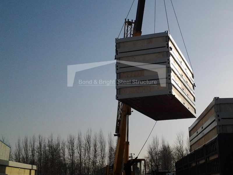 Flat packed container house