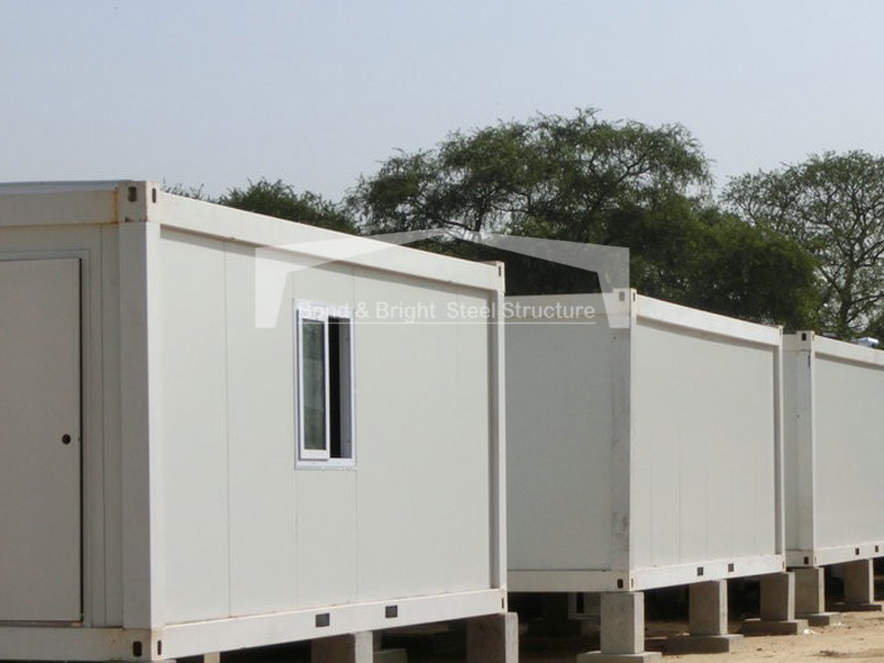 Flat packed container house